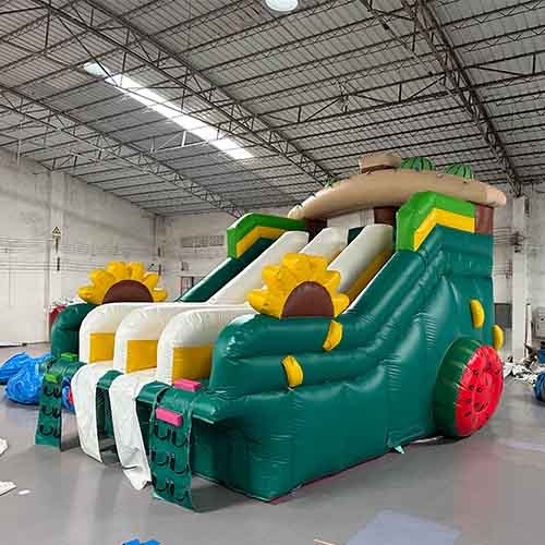 Watermelon pool slide water park