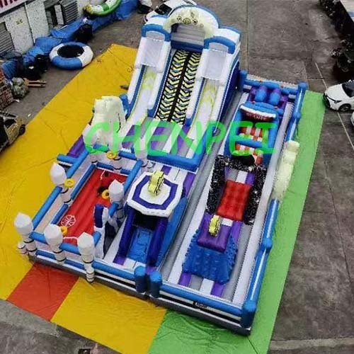 Big inflatable trampoline park for sale
