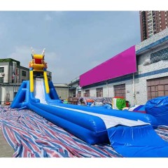 Large Dragon inflatable water slide for sale