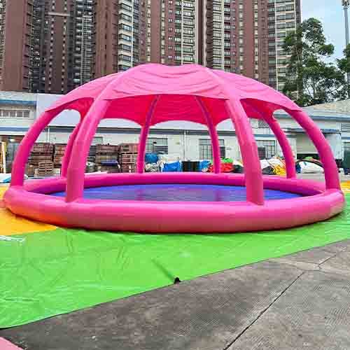 New popular inflatable swimming pool with tent