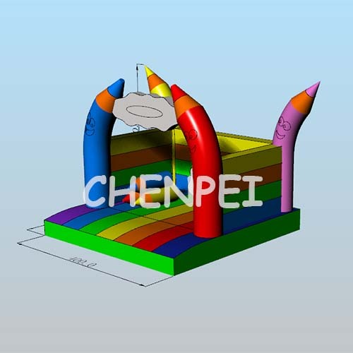 Crayons jumping castle for sale