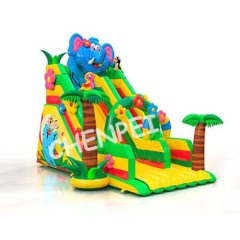 Jungle inflatable slide for sale