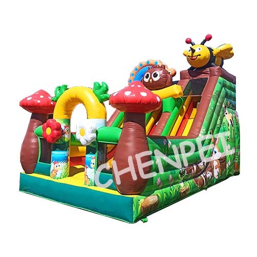 Jungle inflatable slide for sale