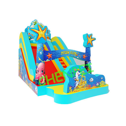 Beach inflatable slide for sale commercial inflatable slide