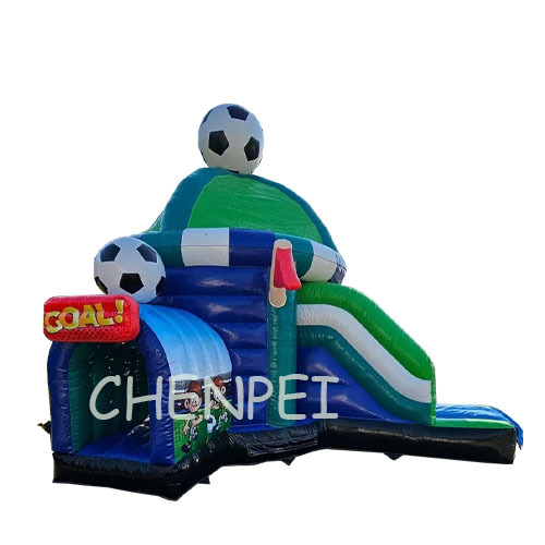 Football bouncy castle for sale China inflatables factory
