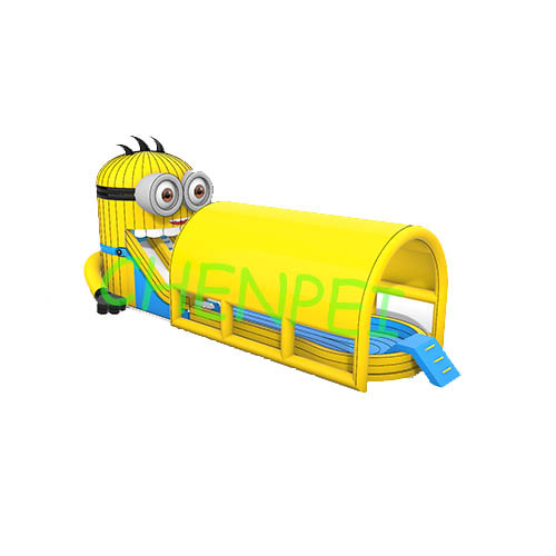 Huge Minions inflatable water park for sale