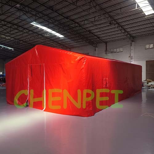 Orange Red inflatable tent for sale