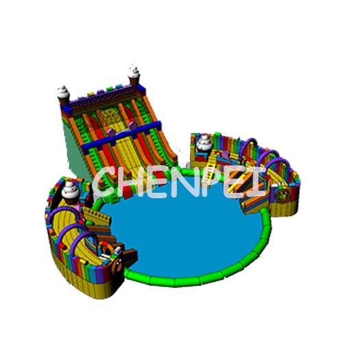 Large inflatable water parks for sale china inflatable water slides