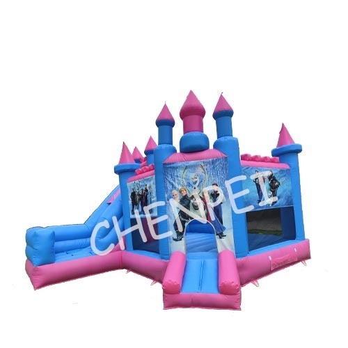 Frozen boucny castle for sale pink jumping castle for sale