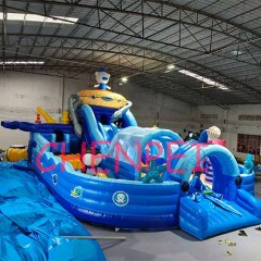 Big bouncy castle inflatable playground for sale inflatable park for sale