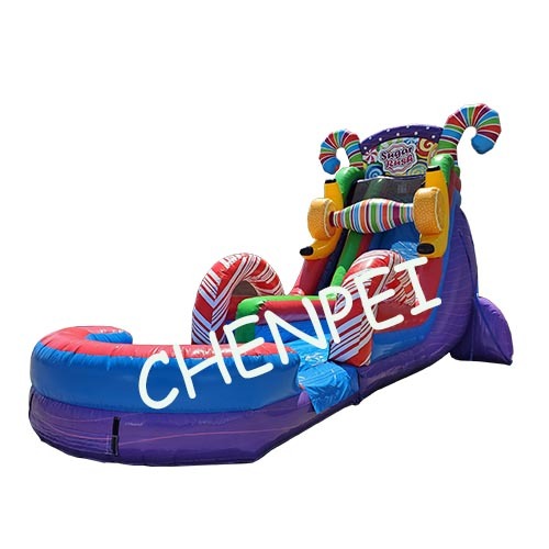 Candy inflatable slide for sale