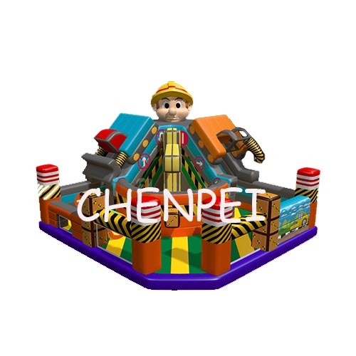 Builder bouncy castle for sale inflatable playground for sale