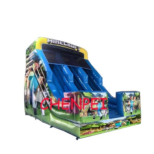 Minecraft inflatable slide for sale