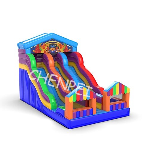 Circus inflatable slide for sale