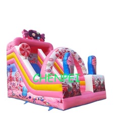 Small Candy inflatable slide for sale