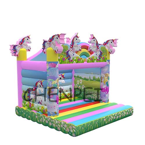 Unicorn bouncing castle for sale china