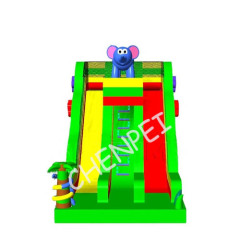 Small Elephant inflatable slide for sale