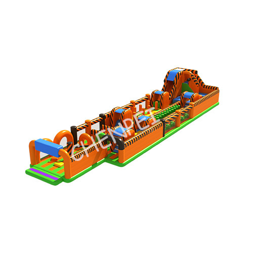Large inflatable obstacle course for sale
