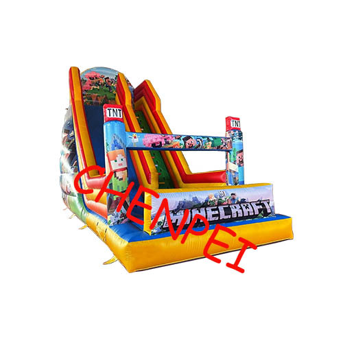 New Minecraft inflatable slide for sale