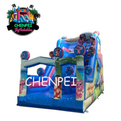 Stitch inflatable slide for sale