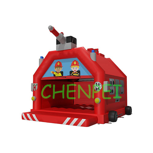 Fire truck bouncy castle for sale