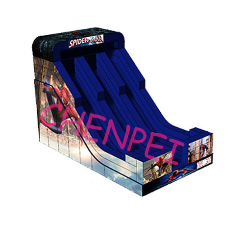 New Spiderman inflatable slide for sale commercial inflatable slide for sale