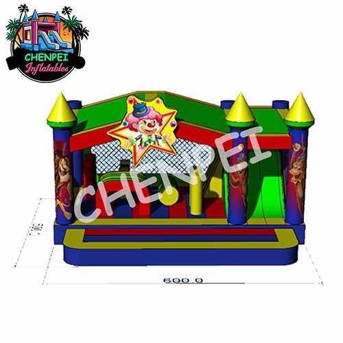 Clown bouncy castle for sale