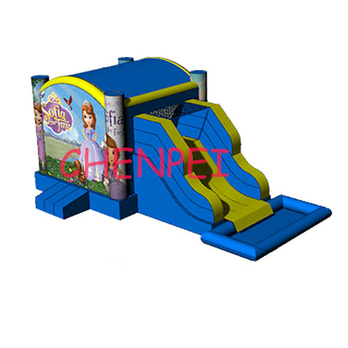 New Sofia and Mickey bouncy castle with slide