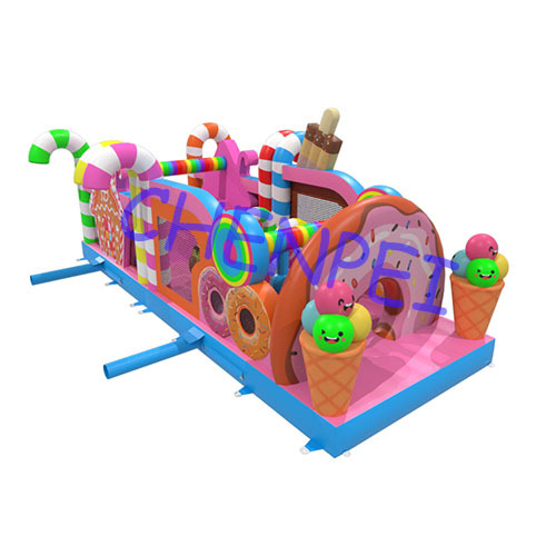 Sweet inflatable obstacle course for sale