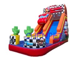 Race car inflatable slide for sale bouncy castle factory china inflatables factory