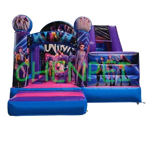 bouncy castle factory kpop hunters theme bouncy castle for sale
