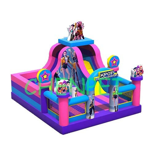 kpop hunters theme bouncy castle