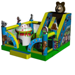 commercial jumping castle supplier jumping castle with slide combo for sale