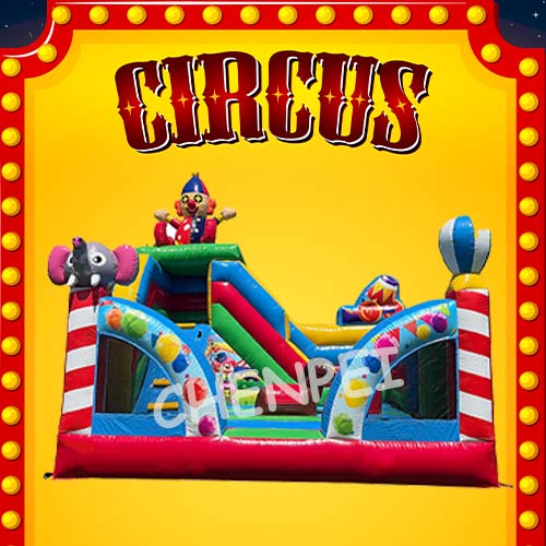Circus bouncy castle combo for sale