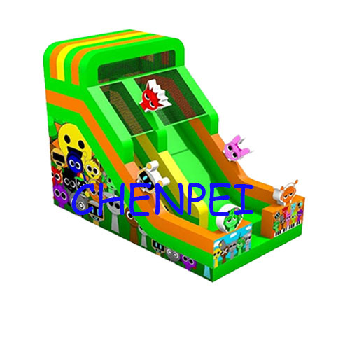 cartoon inflatable slide for sale bouncy castle factory