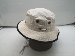 fabric brim hat