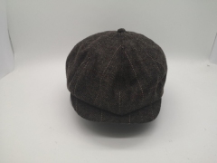 woolen newsboy cap