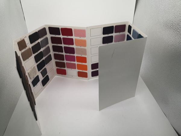 Wool felt color card