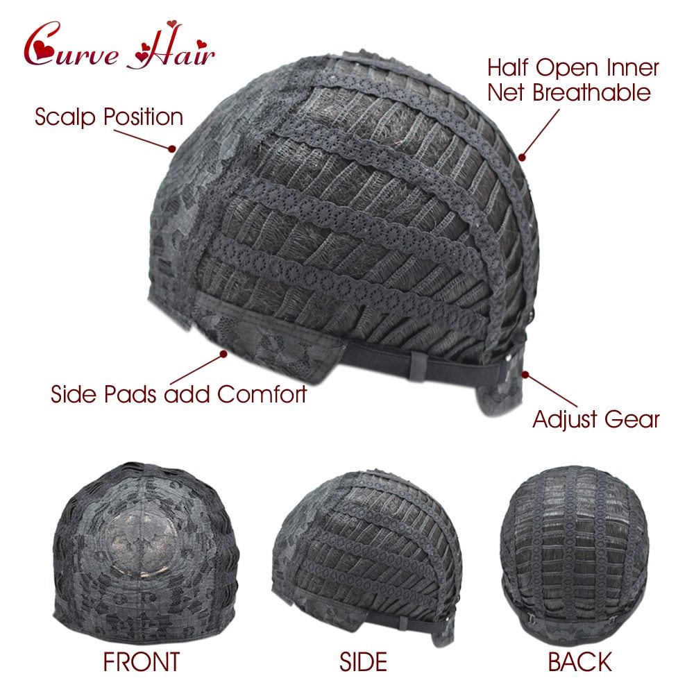 Black Ladie Women Wigs High Quality Synthetic Fiber Straight Wig Comfortable And Fashion Medium Density Female Hairpieces