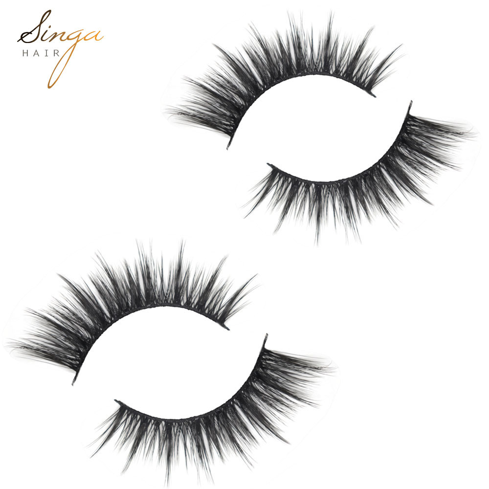 5 Pairs Eyelash-Extensions 3D Mink Eyelashes Faux Make Up Lashes Thick Fluffy Natural Eyelash Full Volum Silk Eyelashes