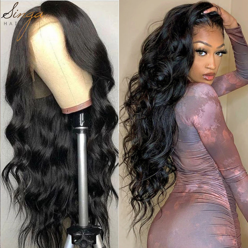 US Pre Plucked Curly Lace Front Wigs Brazilian Hair Full Lace Wig With Baby Hair