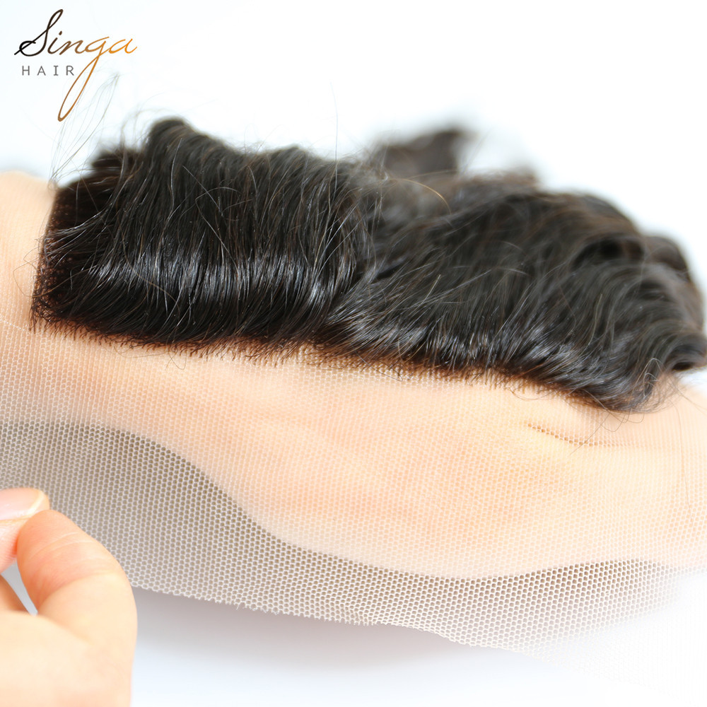 Natural Color Pre Plucked Lace Frontal Closure 9A Brazilian Virgin Human Hair Straight Wave Curly Lace Closure