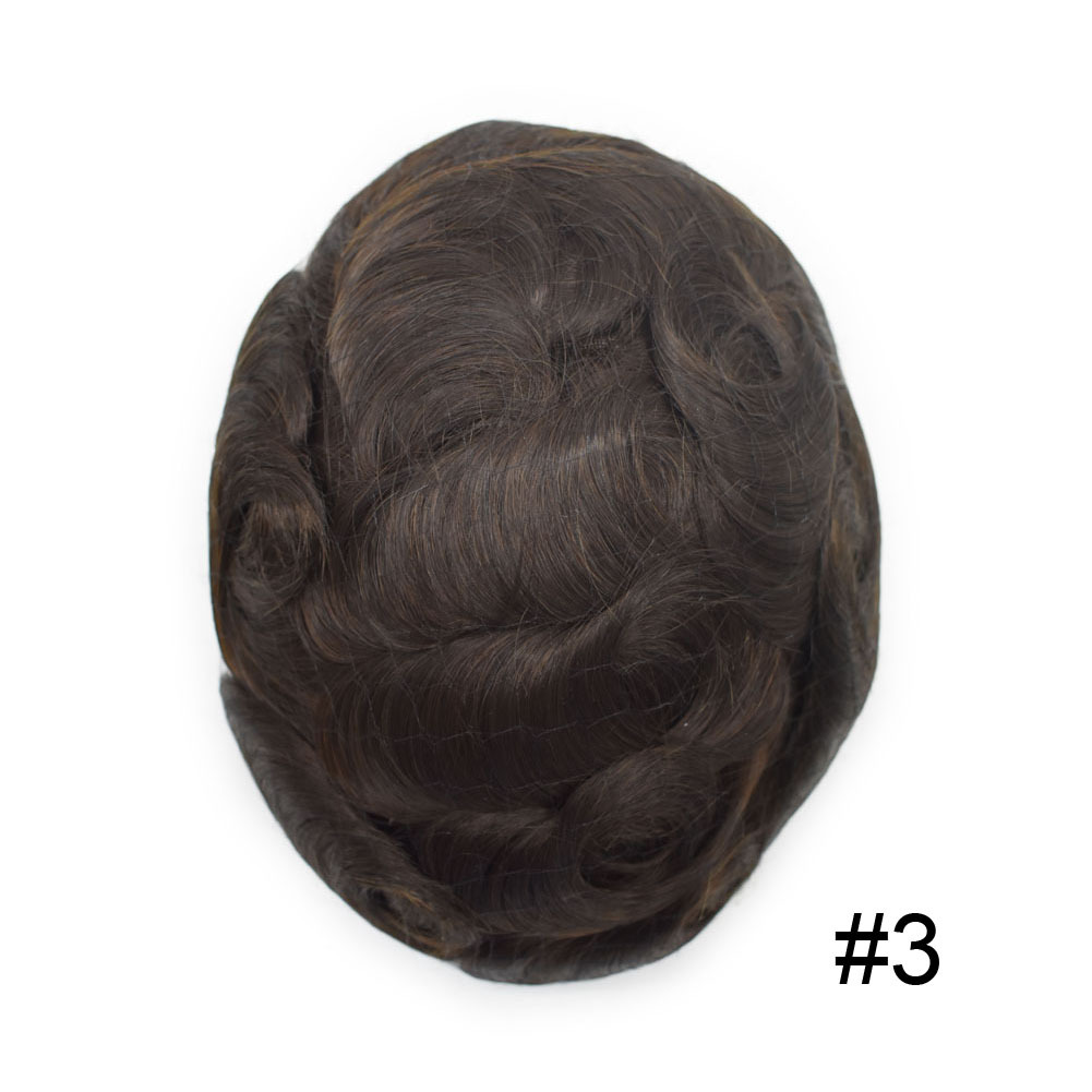 Goldman Long-Wear PU Base Hair Replacement - 10-Day Adhesion Guarantee - Best for Active Professionals