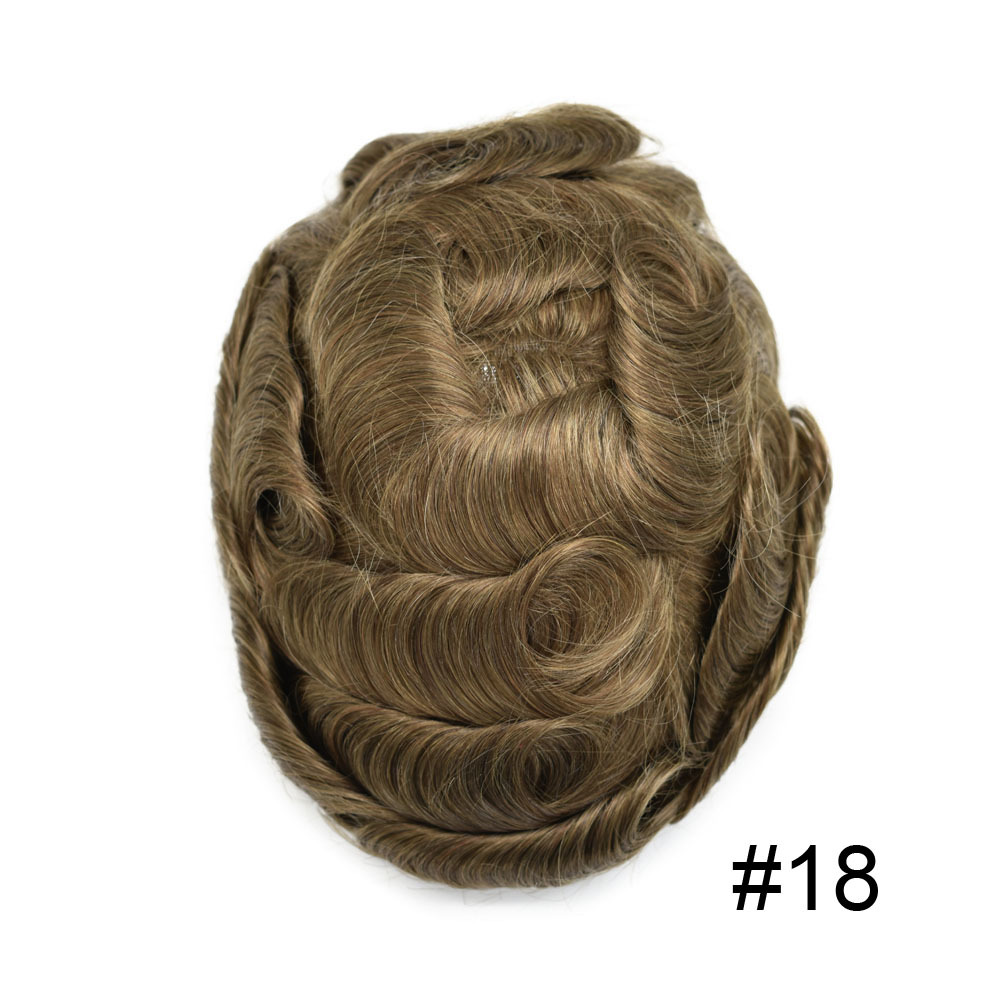 Goldman Long-Wear PU Base Hair Replacement - 10-Day Adhesion Guarantee - Best for Active Professionals