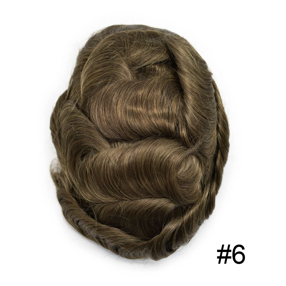 Goldman 24/7 Swiss Full French Lace Hair Replacement - Odor-Resistant & Temperature-Regulating - For Delicate Scalps