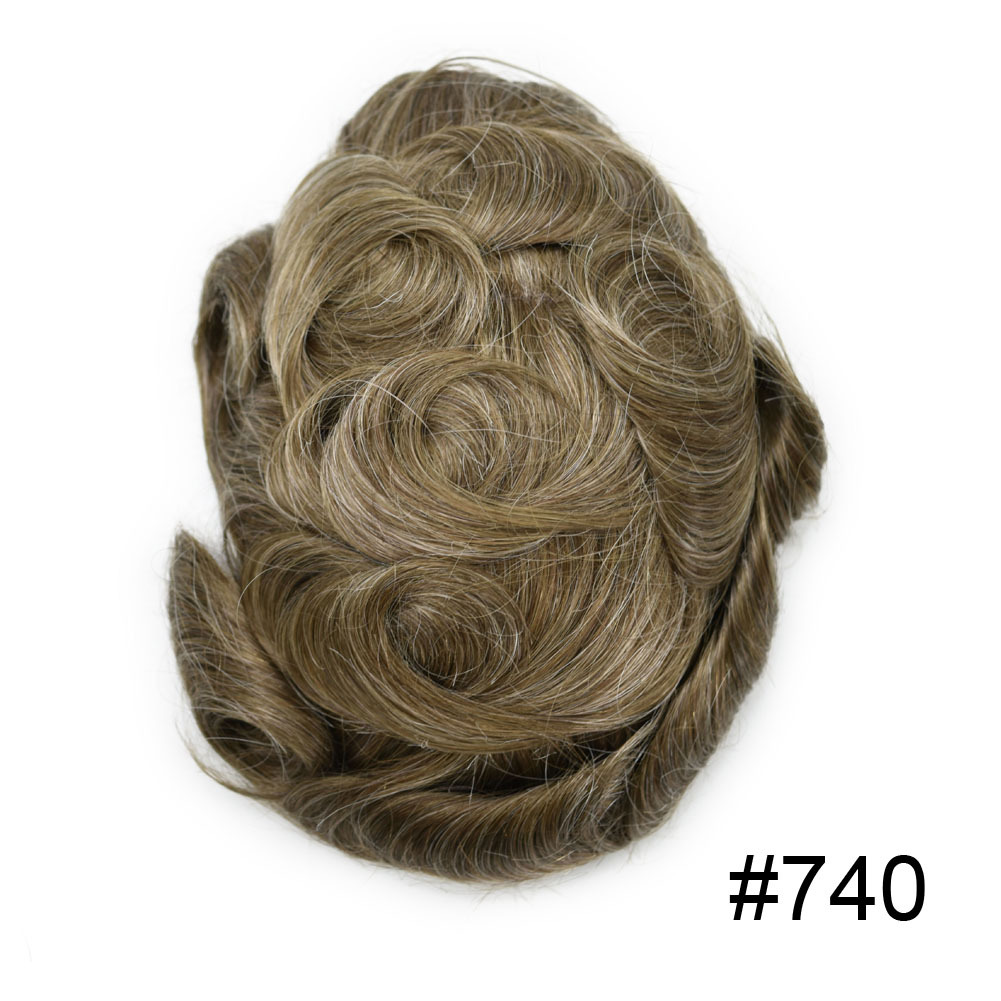 Goldman 24/7 Swiss Full French Lace Hair Replacement - Odor-Resistant & Temperature-Regulating - For Delicate Scalps