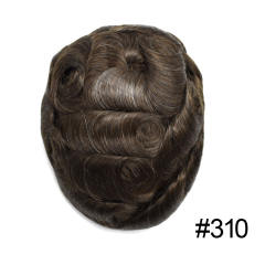 #310 3# DARK BROWN WITH 10% SYNTHETIC GREY
