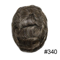 #340 3# DARK BROWN WITH 40% SYNTHETIC GREY