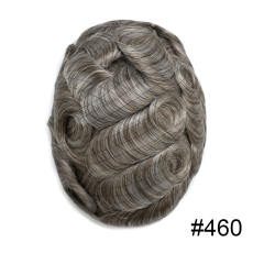 #460 4# MEDIUM BROWN WITH 60% SYNTHETIC GREY
