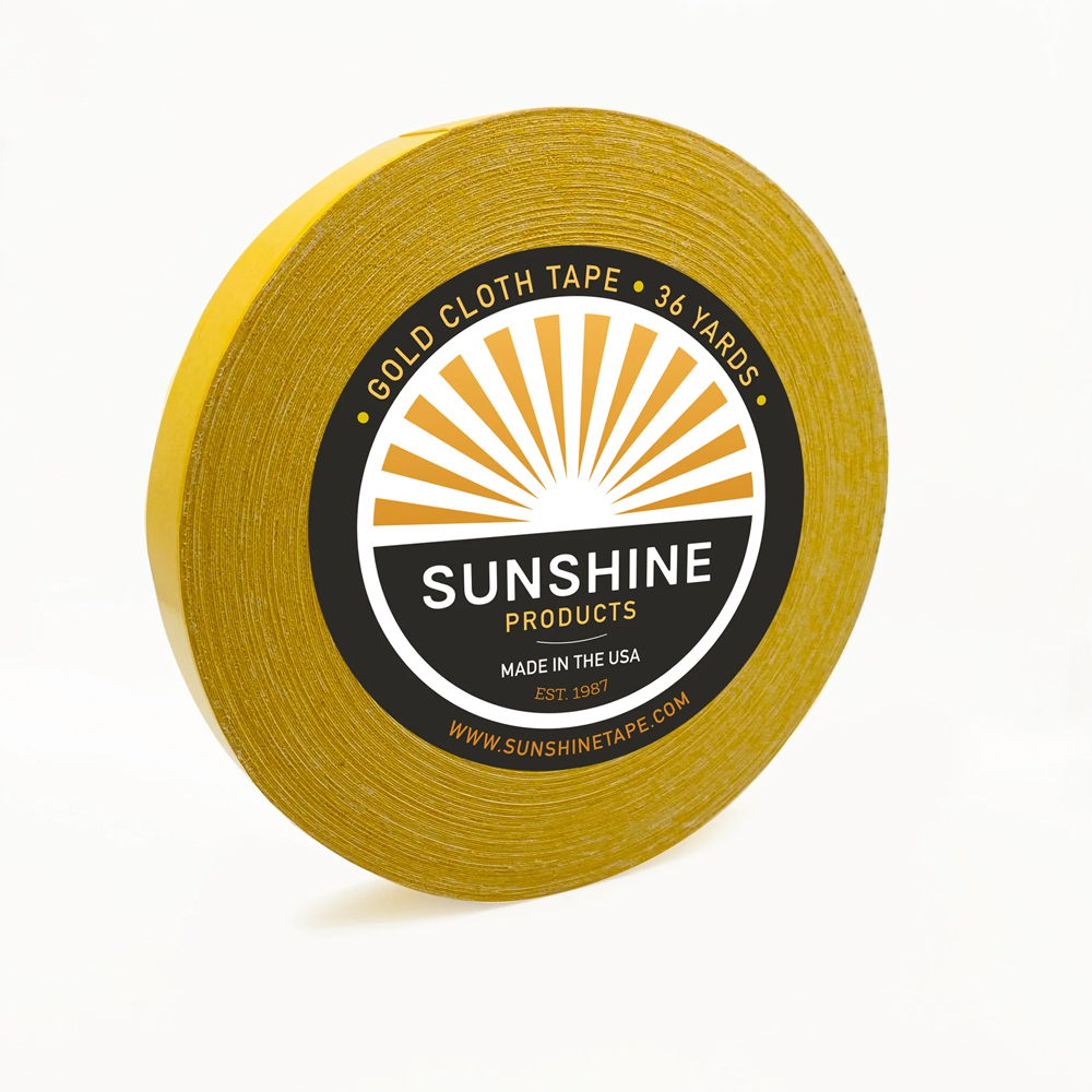 Sunshine Gold Cloth Tape Rolls